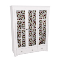 Beily shkaf steklo 3 white