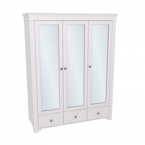 Beily shkaf 3 zerkalo white